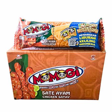 MOMOGI SATE AYAM (12gr x10pcs x12box)