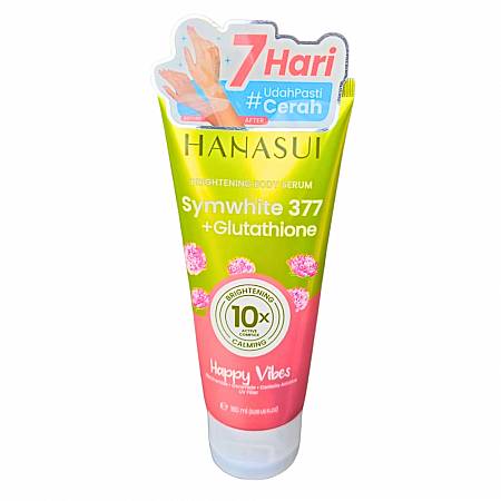 HANASUI BRIGHTENING BODY SERUM HAPPY VIBES 180ml x48pcs
