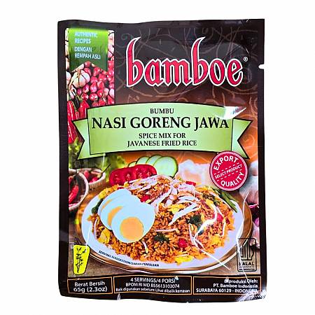 BAMBOE BUMBU INSTAN NASI GORENG JAWA (65gr x24pcs) x8box