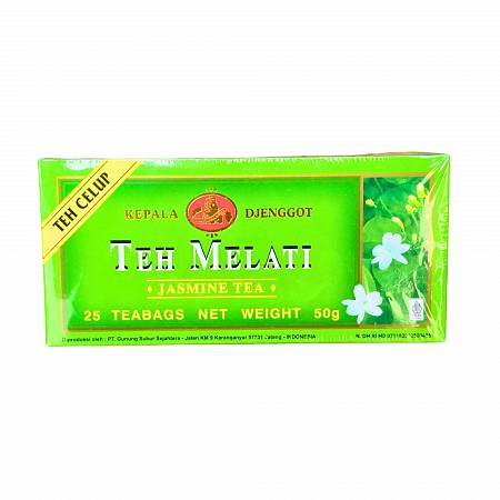 KEPALA DJENGGOT JASMINE TEH MELATI JASMINE 50gr x24pcs