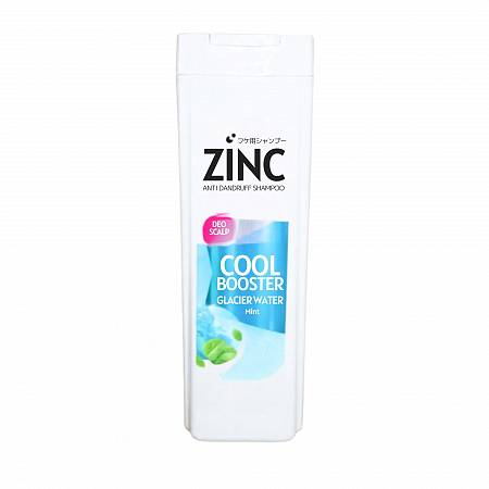 ZINC SHAMPOO COOL BOOSTER GLACIER WATER MINT170ml x24pcs