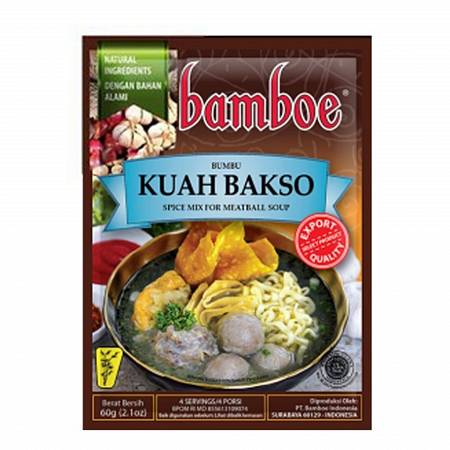 BAMBOE BUMBU KUAH BAKSO (60gr x24pcs) x8box