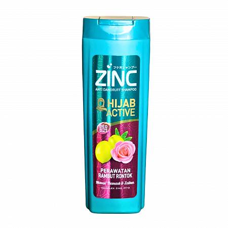 ZINC SHAMPOO HIJAB ACTIVE PERAWATAN RAMBUT RONTOK 170ml x24pcs