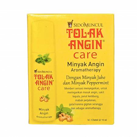 SIDOMUNCUL TOLAK ANGIN CARE ROLL ON (10ml x6pcs) x12box