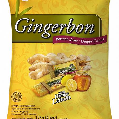 GINGERBON HONEY LEMON (125gr x20pouch)