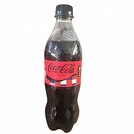 COCA COLA ZERO SUGAR pet (500ml x24pcs)